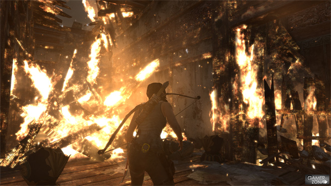 Tomb Raider fuego