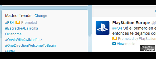 PlayStation 4 Twitter