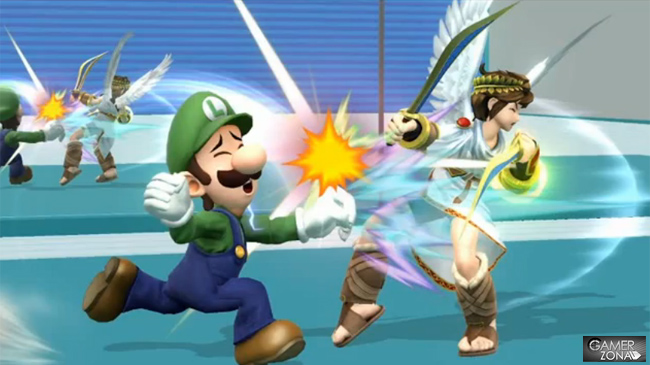 Super Smash Bros Luigi Pit