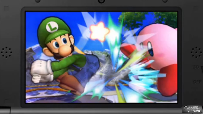 Super Smash Bros Luigi 3DS