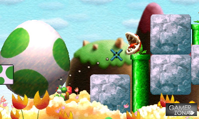 Yoshi's Island 3DS jugabilidad