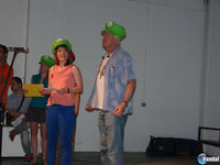 Crónica: Charles Martinet enseña a los niños a ser la voz de Mario y Luigi