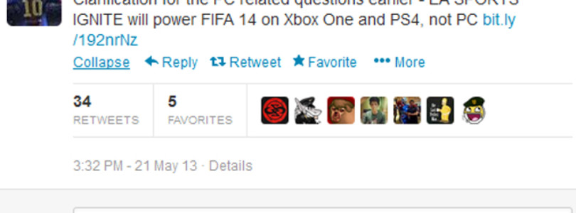 FIFA 14 twitter