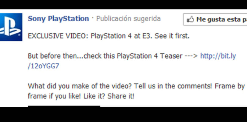 PlayStation 4 Facebook