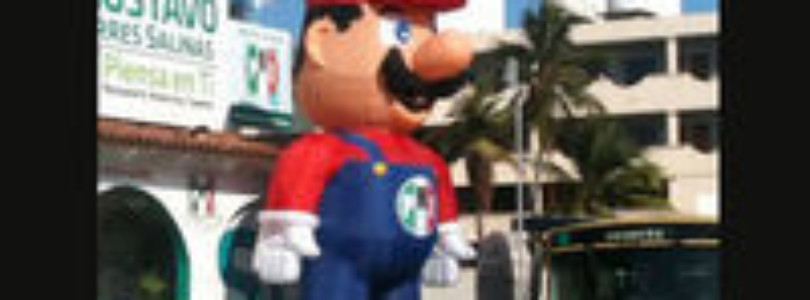 El PRI mexicano utiliza a Super Mario en una campaña electoral local