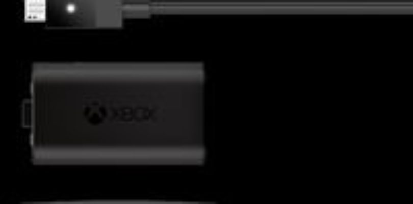 El kit de carga y juega y el headset oficial de Xbox One se muestran en imágenes