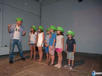 Crónica: Charles Martinet enseña a los niños a ser la voz de Mario y Luigi