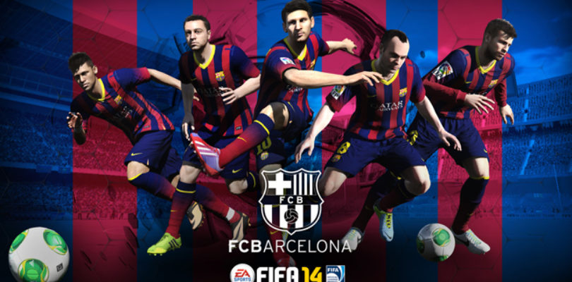 FIFA 14 Barcelona fondo de pantalla