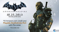 El contenido descargable por la reserva de Batman: Arkham Origins también llegará a Wii U