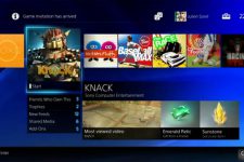 PlayStation 4 interfaz