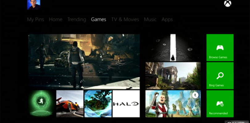 Xbox One interfaz