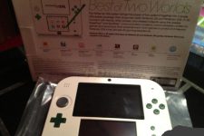 Nintendo 2DS Luigi Edition.