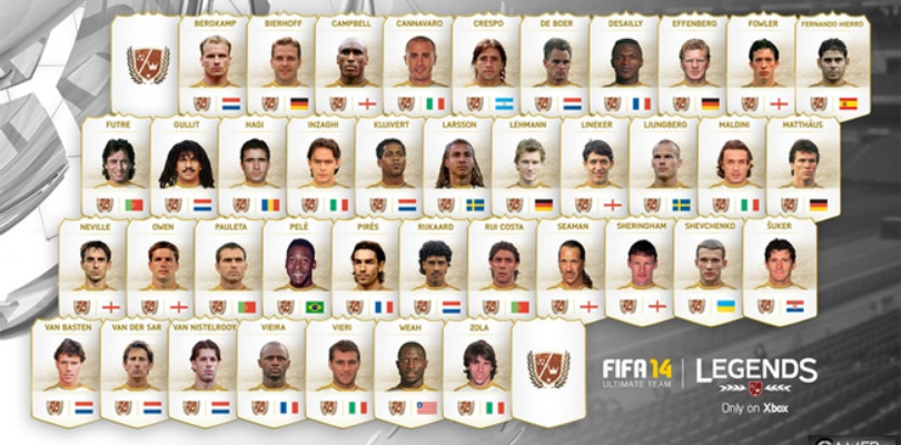 FIFA 14 Ultimate Team Legends Xbox One