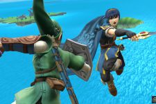Super Smash Bros Marth vs Link