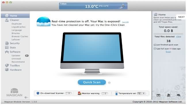 Magican optimizador Mac-logo