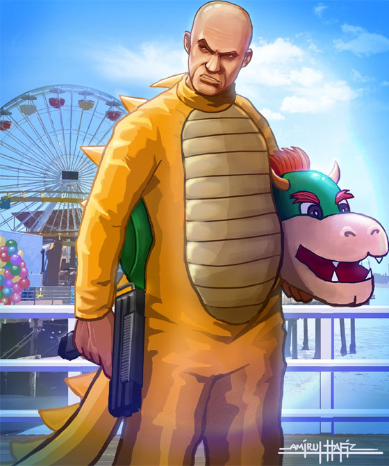 GTA V Bowser