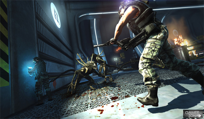 Aliens Colonial Marines acción