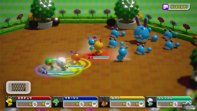 Pokemon Rumble U batalla