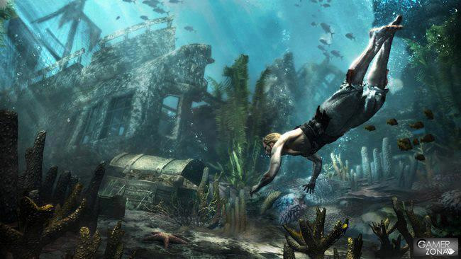 Assassin's Creed 4 Black Flag buceo