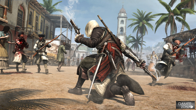 Assassin's Creed 4 Black Flag combate