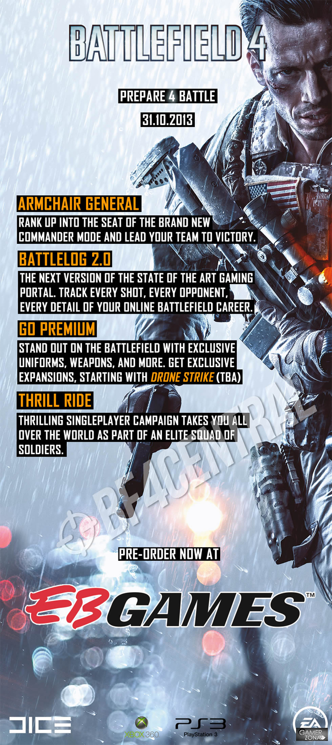 Battlefield 4 póster