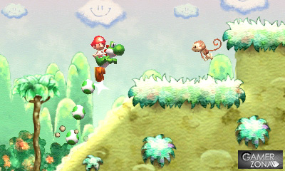 Yoshi's Island 3DS plataformas