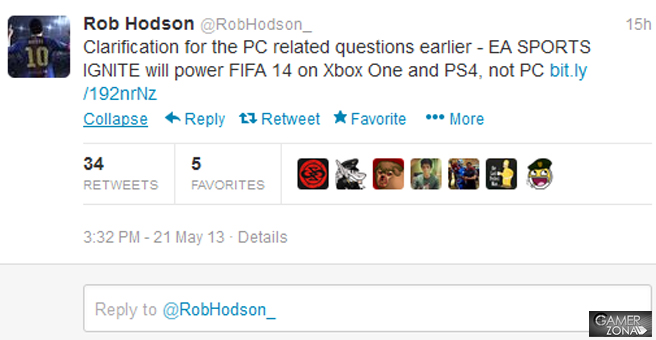 FIFA 14 twitter