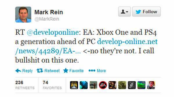 Xbox One potencia PC