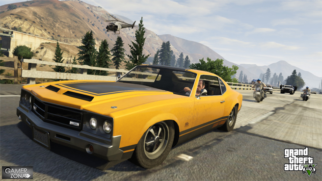 GTA 5 persecución