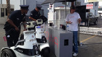 La policía intentó cerrar el puesto de Ouya fuera del E3