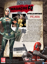 Pícara confirma su presencia en el videojuego de Masacre