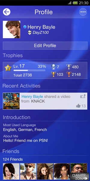 PS4 smartphone