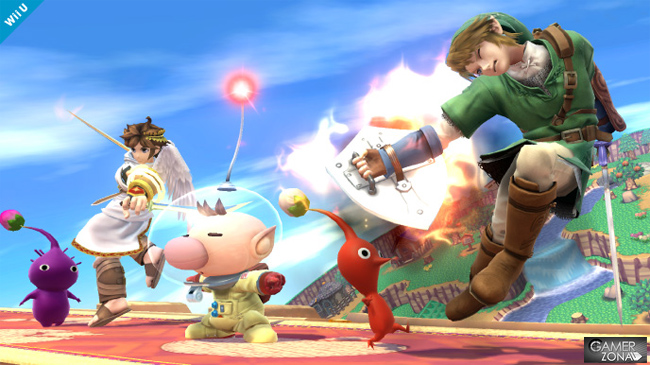 Super Smash Bros Olimar Zelda