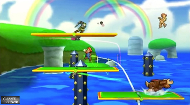 Super Smash Bros Mario 3D Land