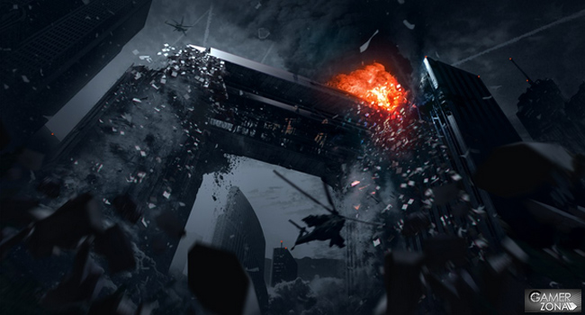 Call of Duty Ghosts mapa Free Fall