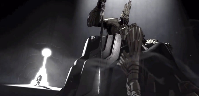 Intro de Infinity Blade III para iOS.