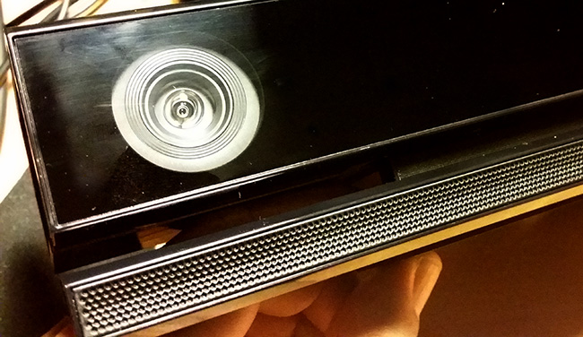 Sensor Kinect de Xbox One.