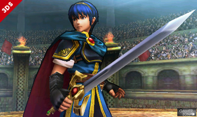 Super Smash Bros Marth 3DS
