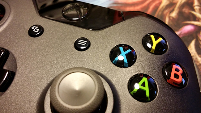 El gamepad de Xobx One.