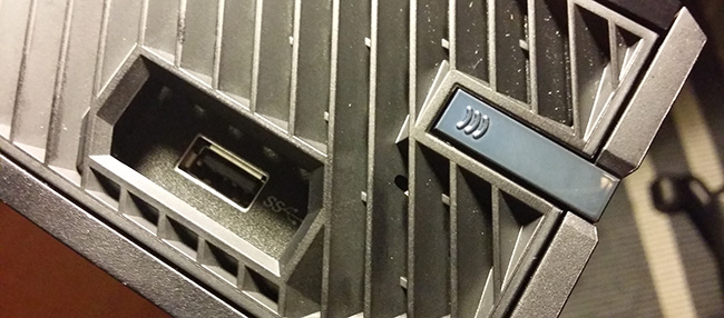 USB y botón de sincronizar gamped en Xbox One.