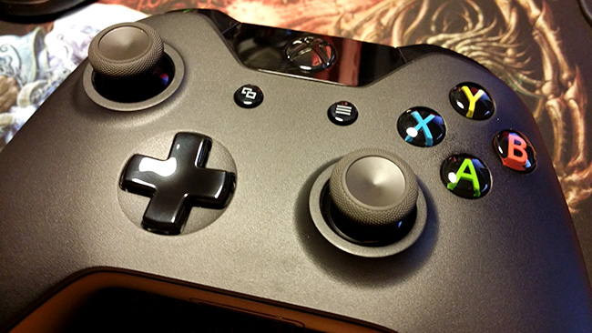 El gamepad de Xobx One.