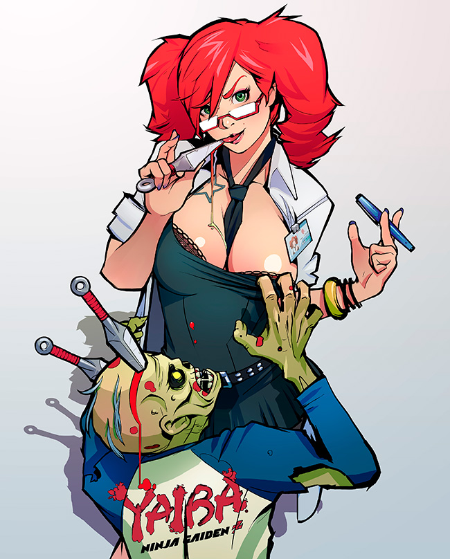 Miss Monday de Yaiba Ninja Gaiden Z.