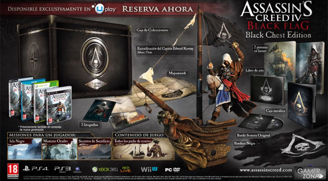 Assassins Creed 4 Black Chest Edition