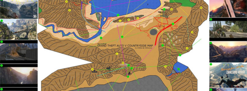 GTA V mapa del juego