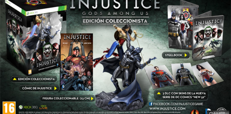 Injustice Gods Among Us edición coleccionista